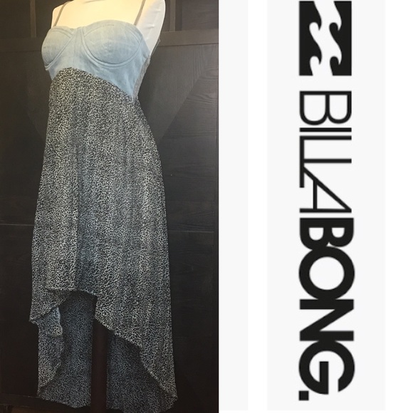 Billabong Dresses & Skirts - Billabong Designer's Closet High-Low Bustier Dress
